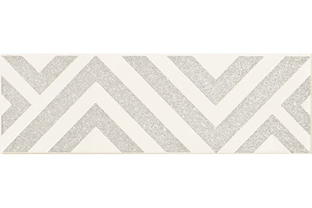 Burano bar white dekor C 23,7x7,8